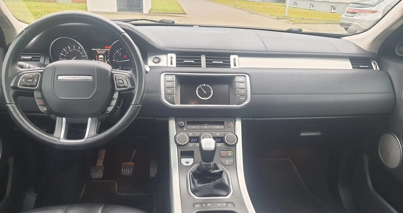Land Rover Range Rover Evoque cena 85500 przebieg: 115000, rok produkcji 2015 z Szamotuły małe 154